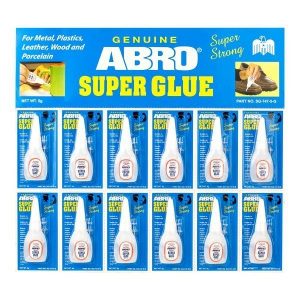 Super Glue Bottles Hanging Display